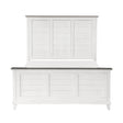 Chesterton Antique White/Dark Brown California King Bed by Homelegance at Eve Furniture