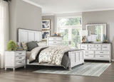 Chesterton Two-tone King Panel Bed by Homelegance at Eve Furniture