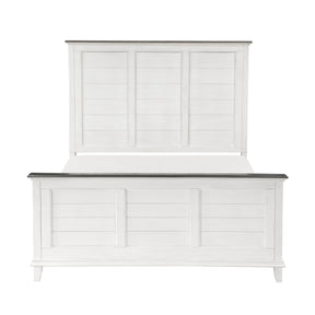 Chesterton Two-tone King Panel Bed by Homelegance at Eve Furniture