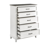 Chesterton Two-tone Panel Bedroom Set by Homelegance at Eve Furniture