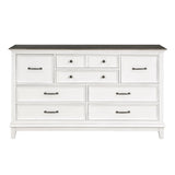 Chesterton Two-tone Panel Bedroom Set by Homelegance at Eve Furniture