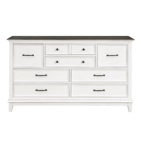 Chesterton Two-tone Panel Bedroom Set by Homelegance at Eve Furniture