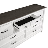 Chesterton Two-tone Panel Bedroom Set by Homelegance at Eve Furniture