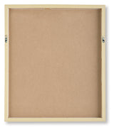 Chettings Beige/Gray/Blush Wall Art (Set of 4) by Ashley at Eve Furniture