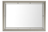 Chevanna Platinum Bedroom Mirror (Mirror Only) by Ashley at Eve Furniture
