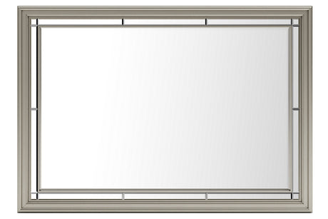 Chevanna Platinum Bedroom Mirror (Mirror Only) by Ashley at Eve Furniture