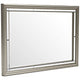Chevanna Platinum Bedroom Mirror (Mirror Only) by Ashley at Eve Furniture