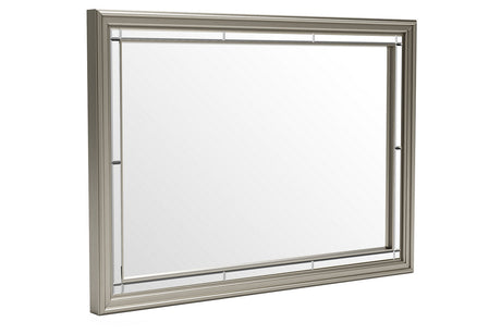 Chevanna Platinum Bedroom Mirror (Mirror Only) by Ashley at Eve Furniture