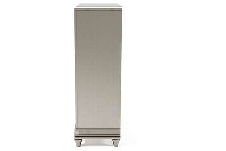 Chevanna Platinum Chest of Drawers by Ashley at Eve Furniture