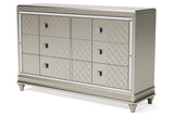 Chevanna Platinum Dresser by Ashley at Eve Furniture