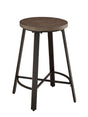 Chevre Brown/Gray Counter Chair, Set of 2 by Homelegance at Eve Furniture