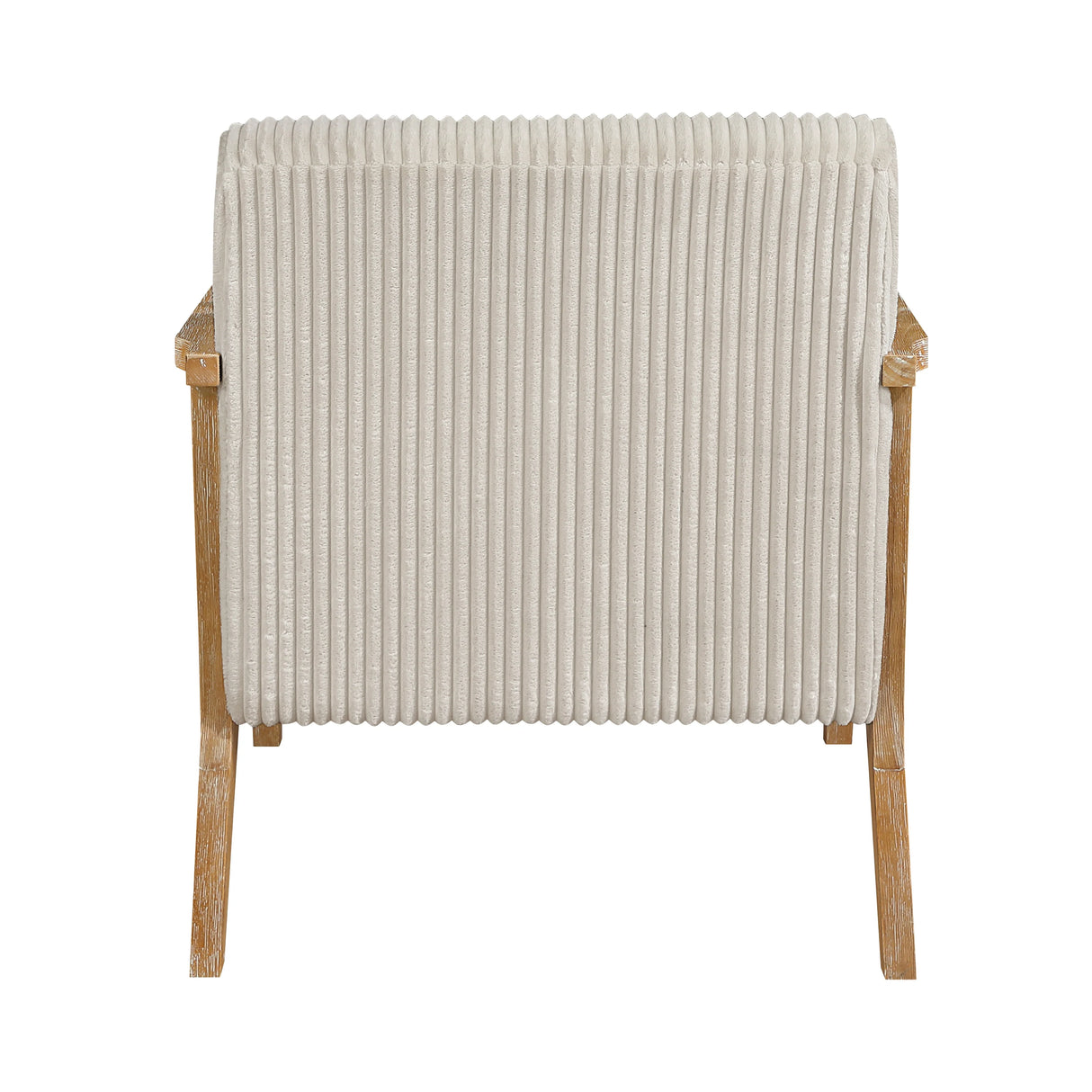 Chevron Beige Accent Chair by Homelegance at Eve Furniture