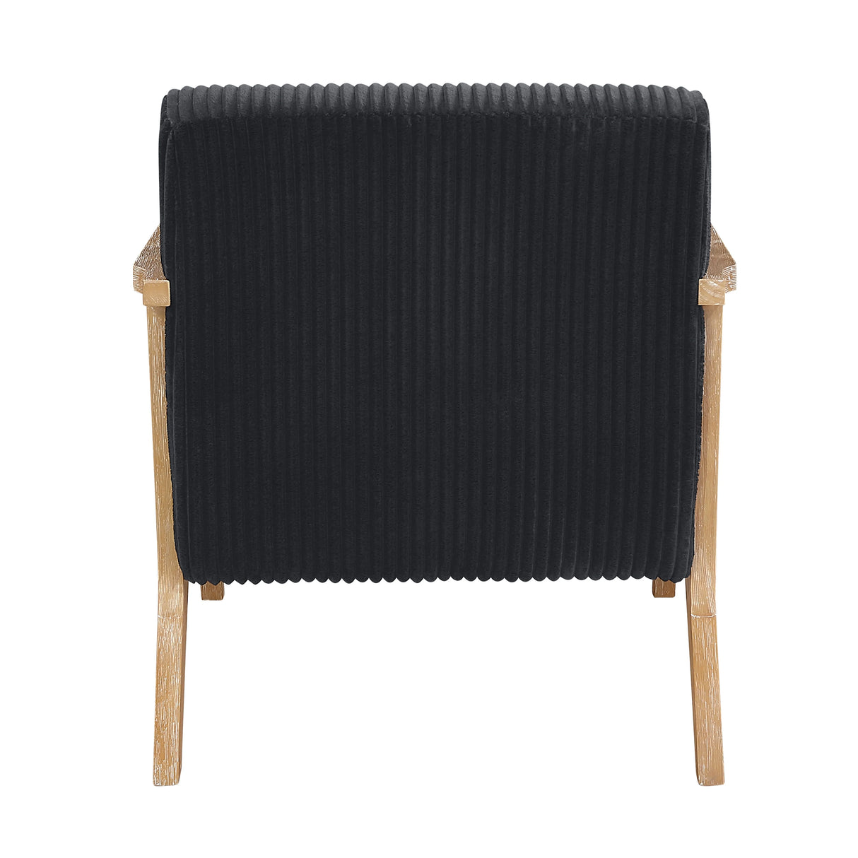 Chevron Black Accent Chair by Homelegance at Eve Furniture