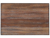 Chevron Cinnamon 36-inch Round Cocktail Table by Steve Silver at Eve Furniture