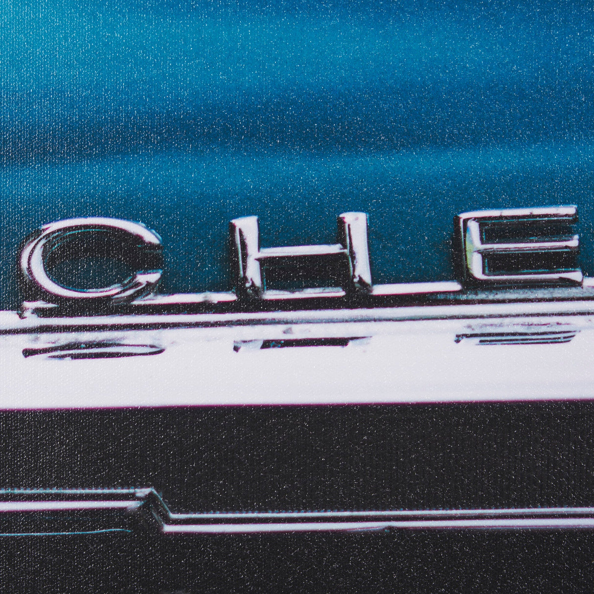 Chevy by Tim Mossholder a Hand Embellished Framed Photo Art Print by Mercana at Eve Furniture