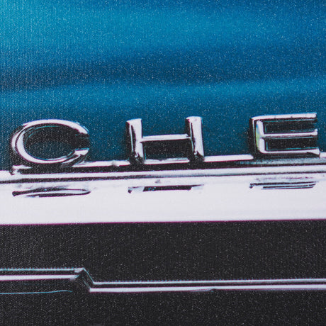 Chevy by Tim Mossholder a Hand Embellished Framed Photo Art Print by Mercana at Eve Furniture