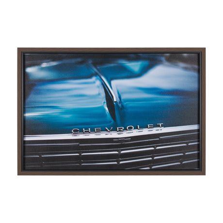 Chevy by Tim Mossholder a Hand Embellished Framed Photo Art Print by Mercana at Eve Furniture