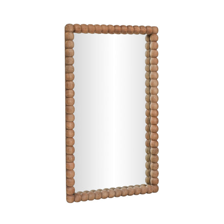 Cheyanne 29"X44" Carved Solid Wood Rectangular Wall Mirror by TOV Furniture at Eve Furniture