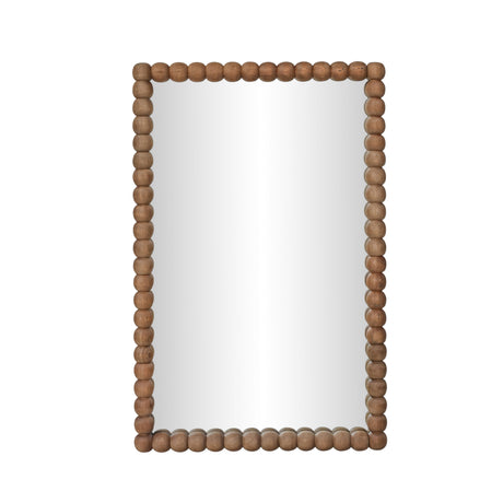 Cheyanne 29"X44" Carved Solid Wood Rectangular Wall Mirror by TOV Furniture at Eve Furniture