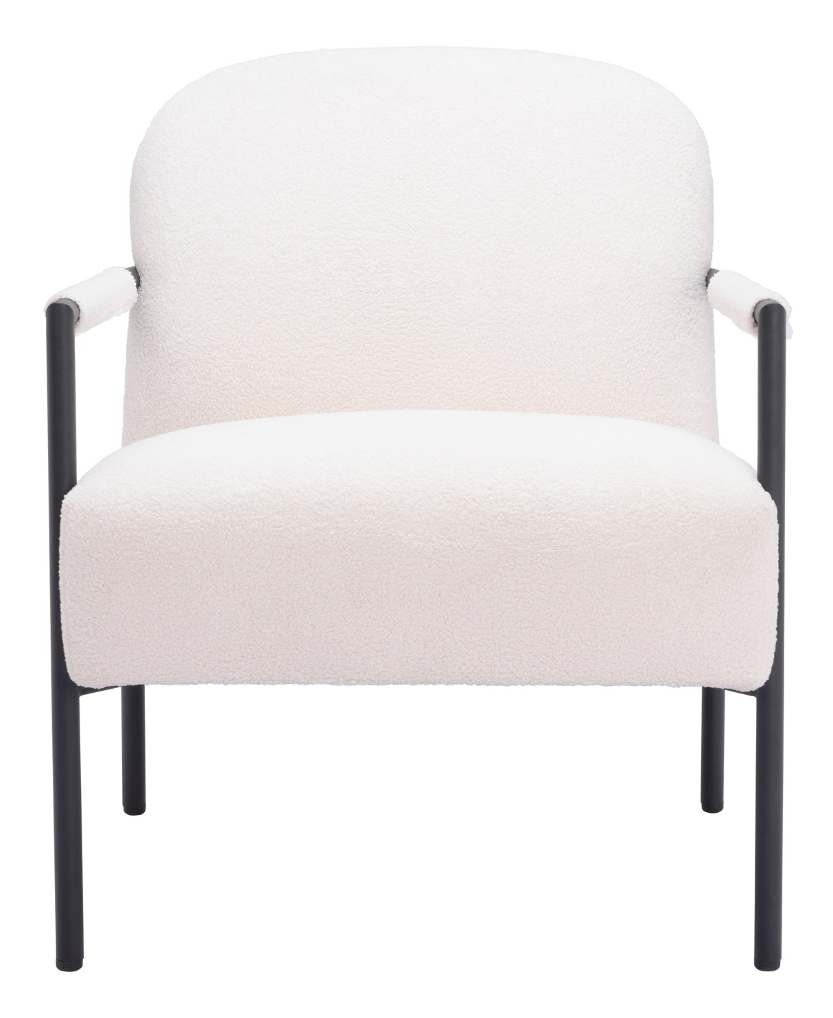 Chicago Ivory Accent Chair by Zuomod at Eve Furniture