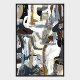 Chicago Multicolor Painting Art by Buddy Whitlock by Classic Home at Eve Furniture