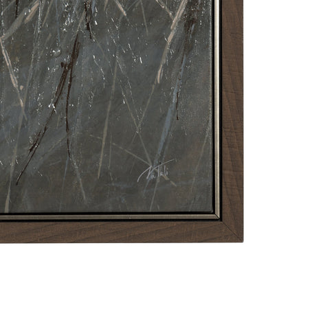 Chilly Breeze I by Mercana Studio a Hand Embellished Textured Framed Canvas by Mercana at Eve Furniture