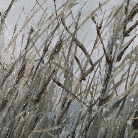 Chilly Breeze I by Mercana Studio a Hand Embellished Textured Framed Canvas by Mercana at Eve Furniture