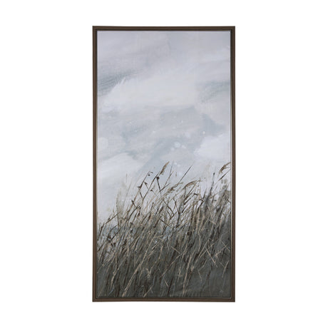 Chilly Breeze I by Mercana Studio a Hand Embellished Textured Framed Canvas by Mercana at Eve Furniture