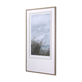Chilly Breeze I by Natali a Hand Embelished Textured Framed Art Print Matted under Glass by Mercana at Eve Furniture