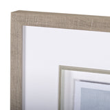 Chilly Breeze II by Natali a Hand Embelished Textured Framed Art Print Matted under Glass by Mercana at Eve Furniture