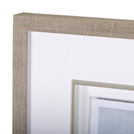 Chilly Breeze II by Natali a Hand Embelished Textured Framed Art Print Matted under Glass by Mercana at Eve Furniture