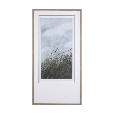 Chilly Breeze II by Natali a Hand Embelished Textured Framed Art Print Matted under Glass by Mercana at Eve Furniture