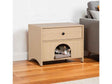 Chiloquin Natural Side Table by Furniture of America at Eve Furniture