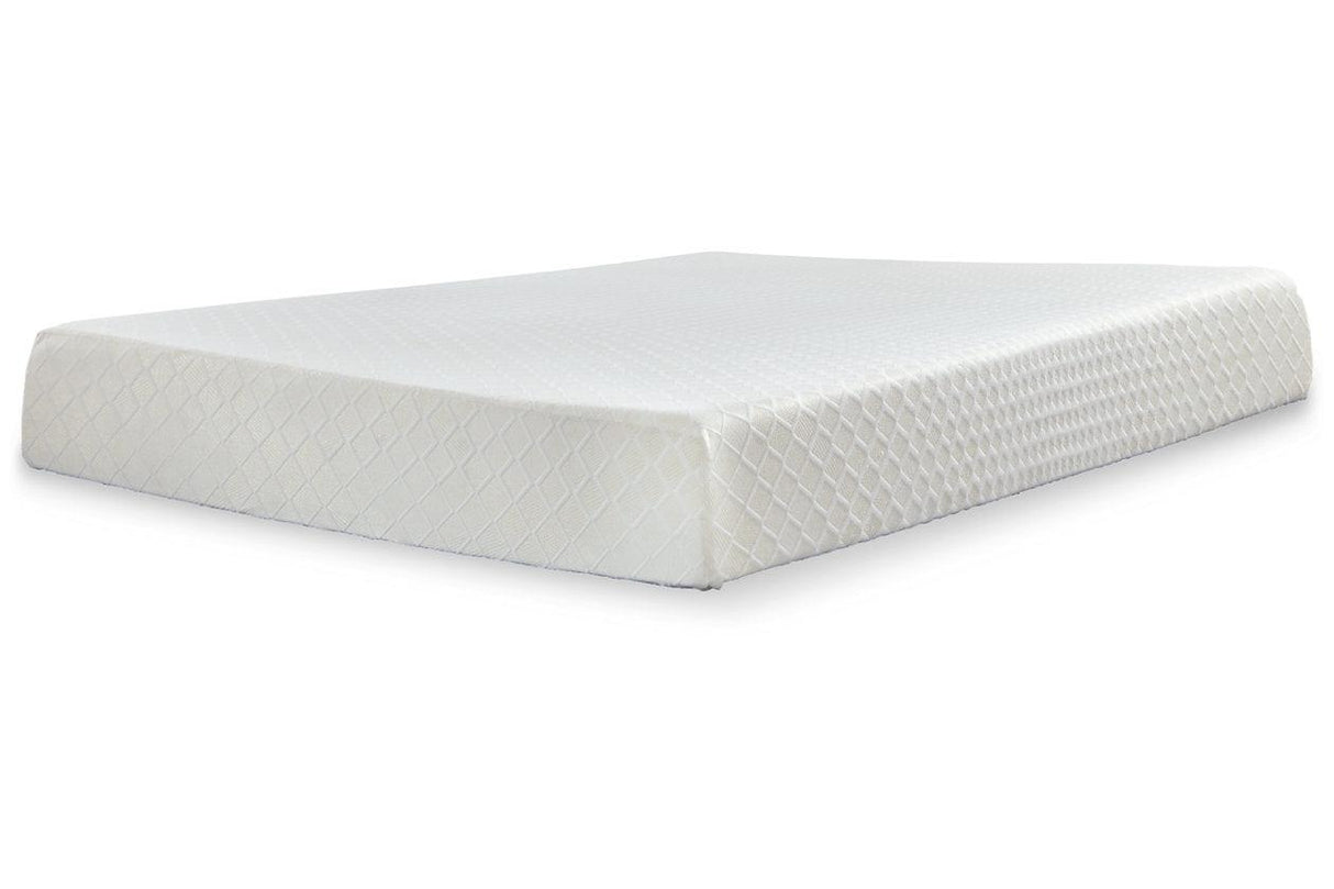 Chime 10 Inch Firm Memory Foam King Mattress by Ashley at Eve Furniture
