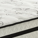 Chime 10 Inch Hybrid White California King Mattress in a Box by Ashley at Eve Furniture