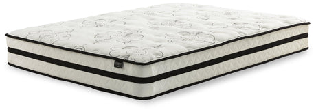 Chime 10 Inch Hybrid White California King Mattress in a Box by Ashley at Eve Furniture