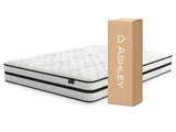 Chime 10 Inch Hybrid White California King Mattress in a Box