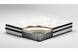 Chime 10 Inch Hybrid White Twin Mattress in a Box by Ashley at Eve Furniture
