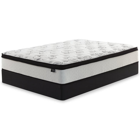 Chime 12 Inch Hybrid White California King Mattress in a Box by Ashley at Eve Furniture
