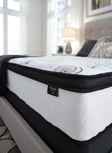 Chime 12 Inch Hybrid White California King Mattress in a Box by Ashley at Eve Furniture