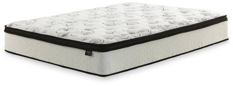 Chime 12 Inch Hybrid White California King Mattress in a Box