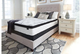 Chime 12 Inch Hybrid White Queen Mattress in a Box by Ashley at Eve Furniture