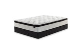 Chime 12 Inch Hybrid White Queen Mattress in a Box by Ashley at Eve Furniture