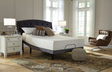 Chime 12 Inch Memory Foam White California King Mattress in a Box by Ashley at Eve Furniture