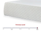 Chime 12 Inch Memory Foam White California King Mattress in a Box by ASHLEY FURNITURE at Eve Furniture