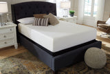 Chime 12 Inch Memory Foam White California King Mattress in a Box by ASHLEY FURNITURE at Eve Furniture