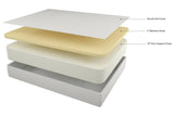 Chime 12 Inch Memory Foam White Full Mattress in a Box by Ashley at Eve Furniture