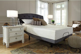 Chime 12 Inch Memory Foam White King Mattress in a Box by Ashley at Eve Furniture