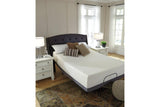 Chime 12 Inch Memory Foam White Queen Mattress in a Box by Ashley at Eve Furniture
