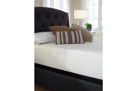 Chime 12 Inch Memory Foam White Queen Mattress in a Box by Ashley at Eve Furniture